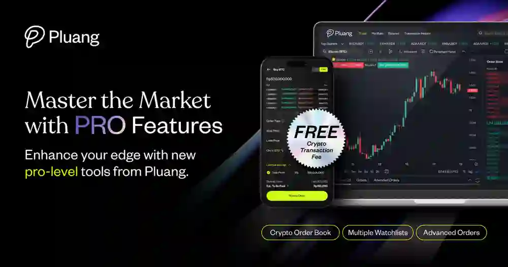 Unduh Pluang Versi Beta, Nikmati Pro Features dengan 0% Maker & Taker Fee